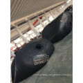 Inflatable floating rubber fender CTN type